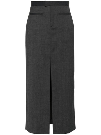 Long Tailored Skirt