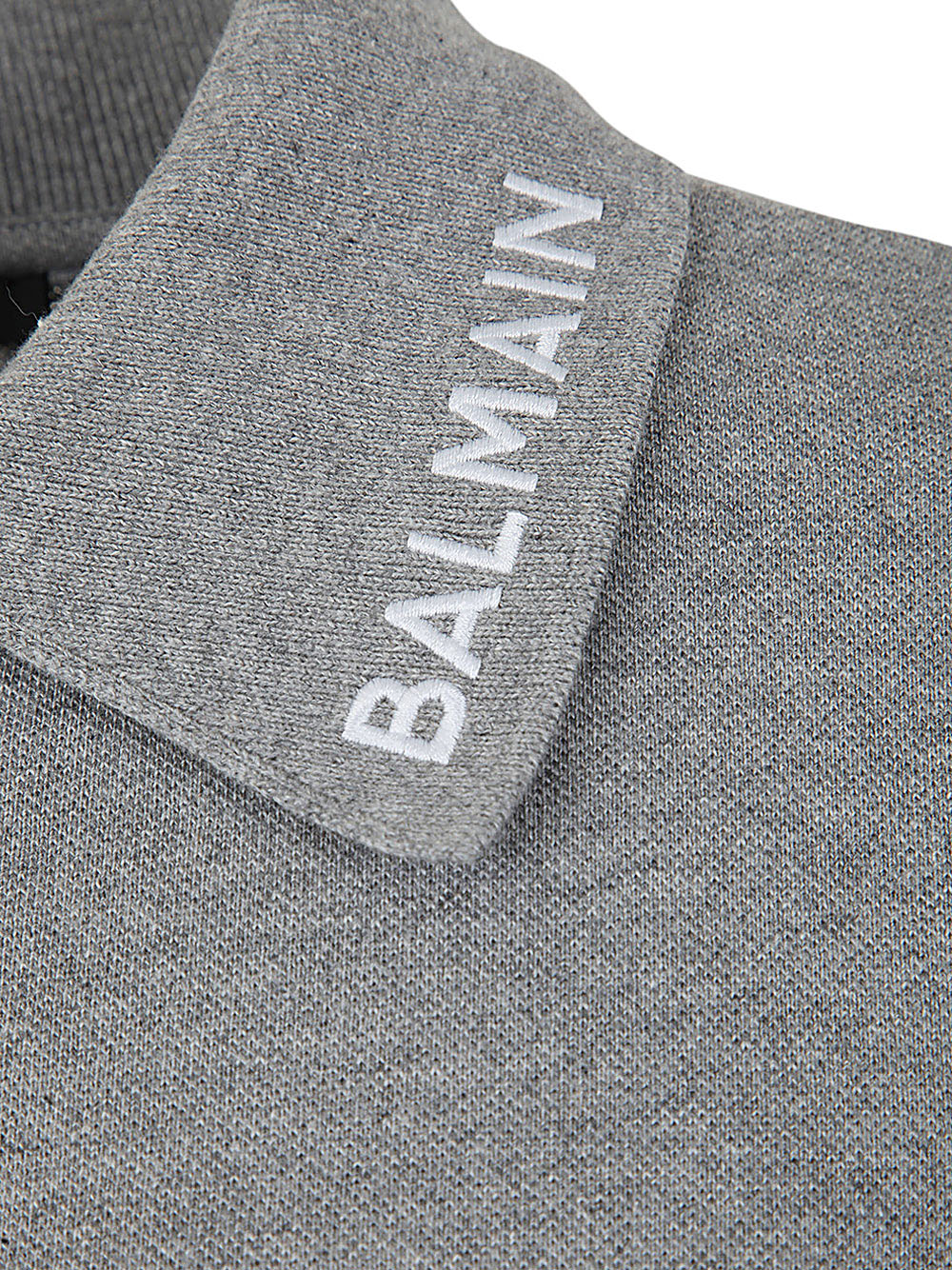 Balmain Stitch Collar Polo Straight Fit