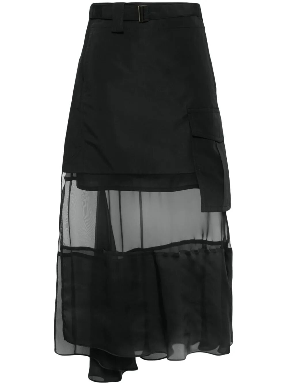Fabric Combo Skirt