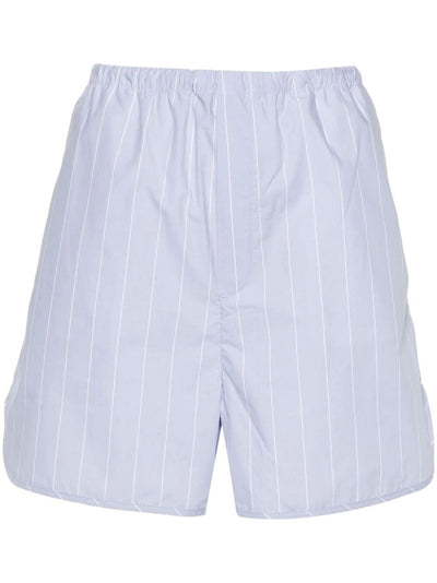 Striped Drawstring Shorts