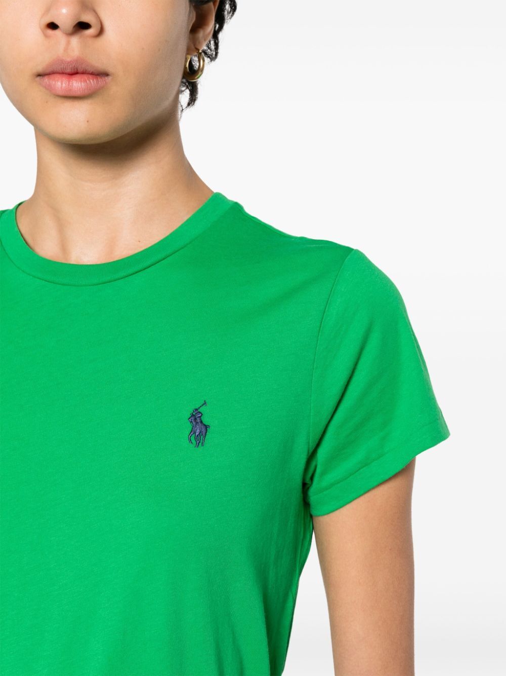 Crew Neck T-shirt With Horse