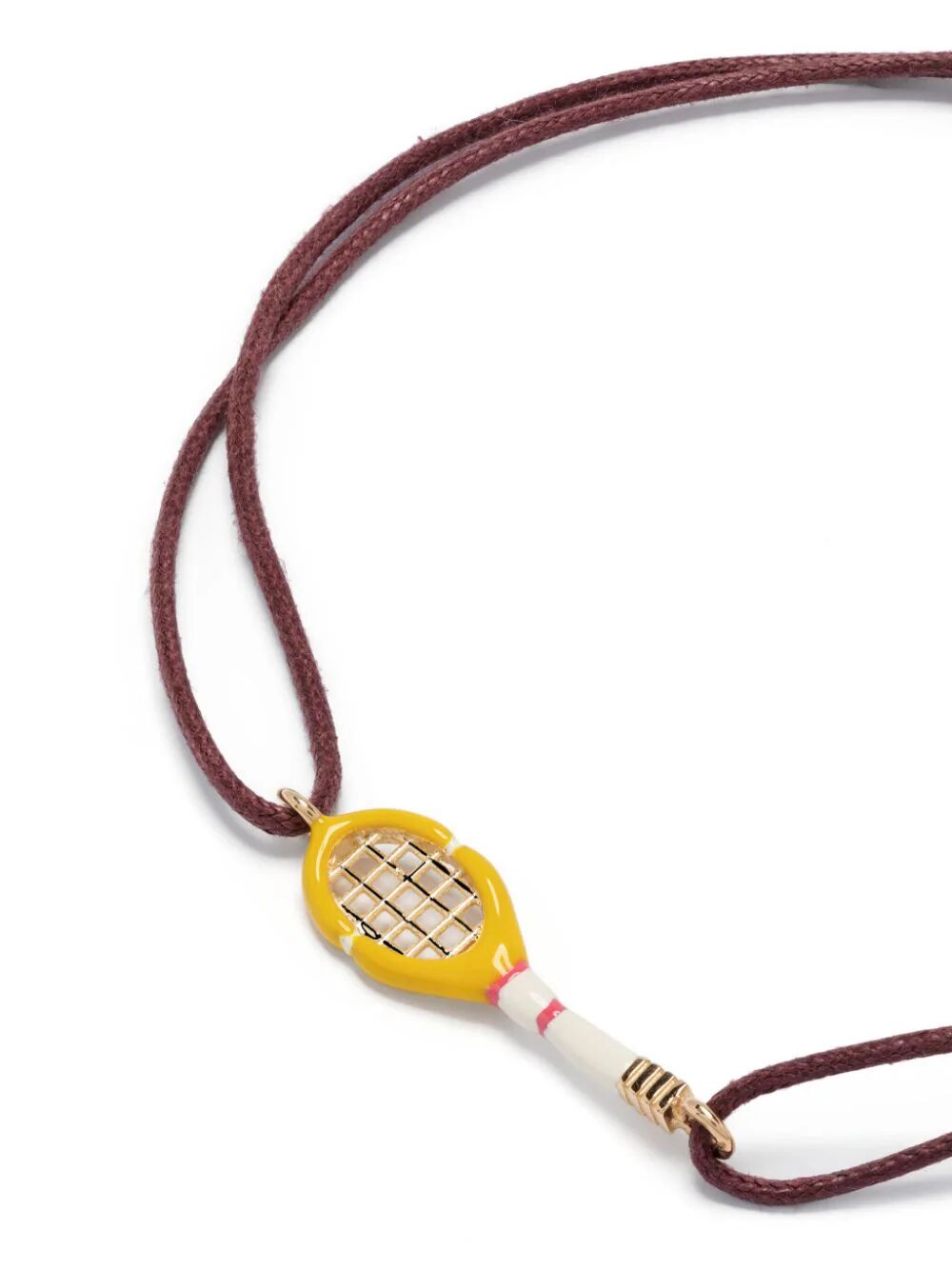 Tennis Enamel Cord Bracelet