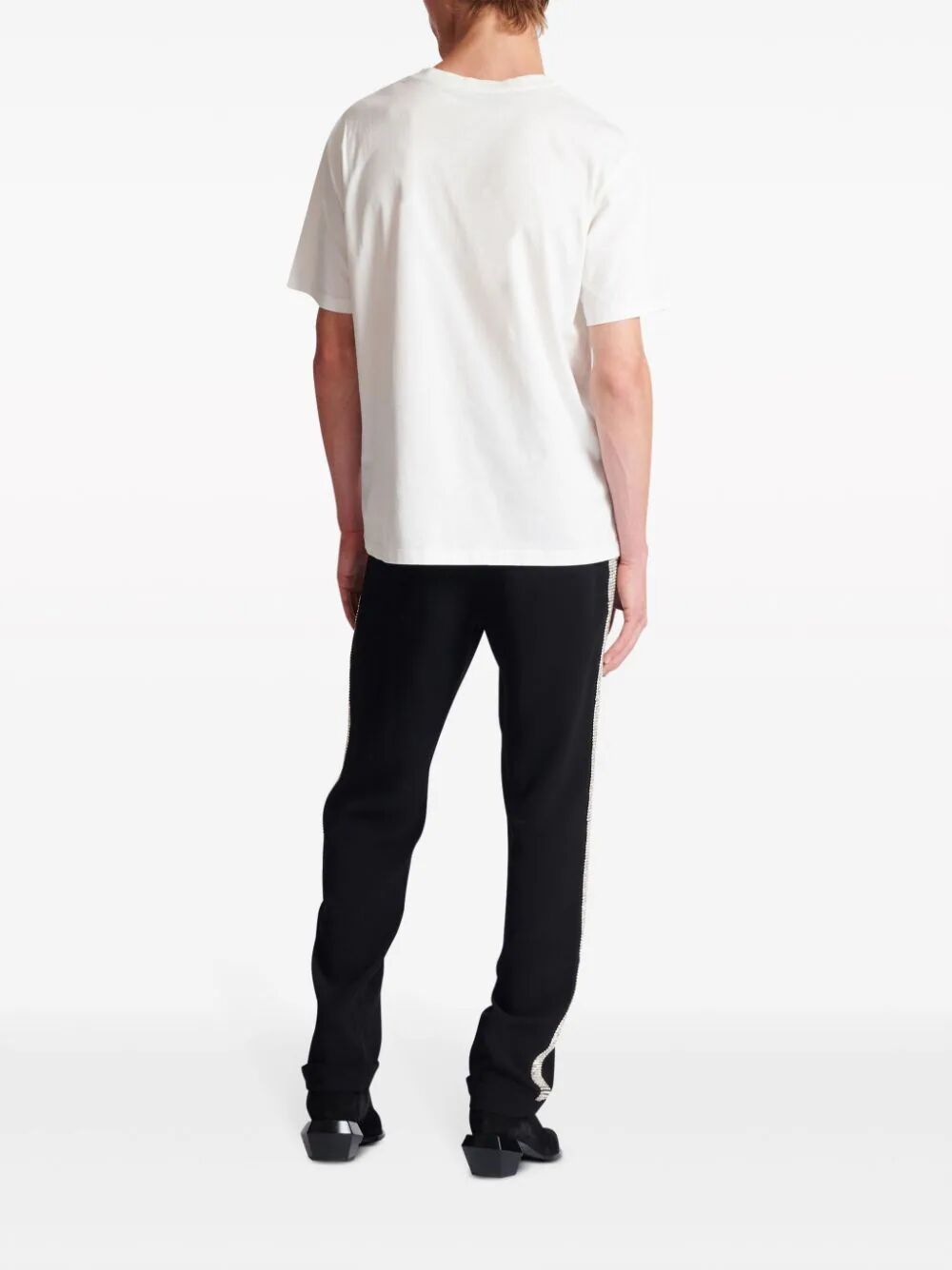 Balmain Star Print T-shirt Straight Fit
