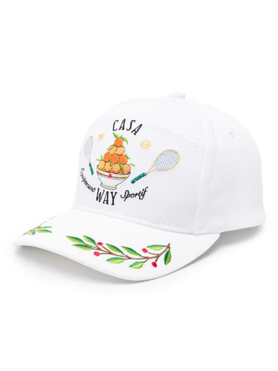Casa Way Laurel Embroidered Cap