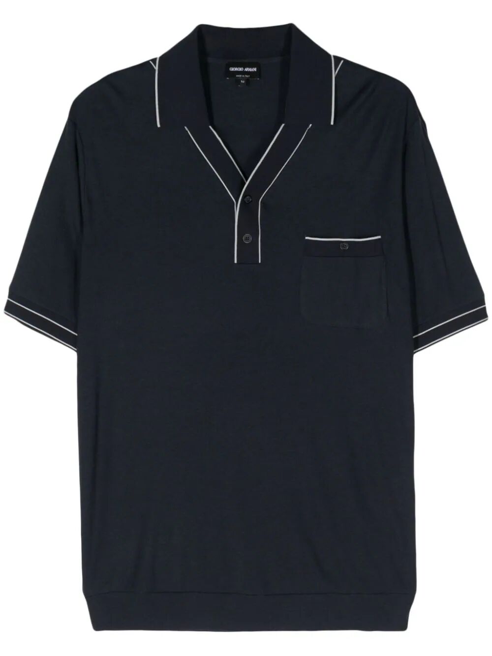 Short Sleeves Polo With Pocket