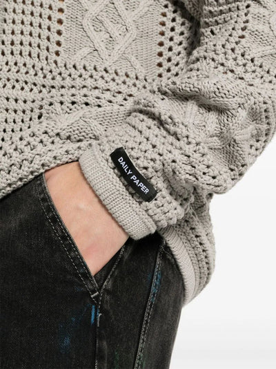 Zuberi Crochet Long Sleeves Sweater