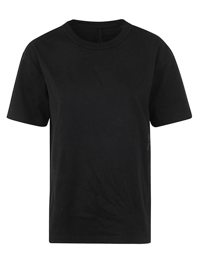 Essential Jersey Short Sleeve Tee With Puff Logo And Bound Neck