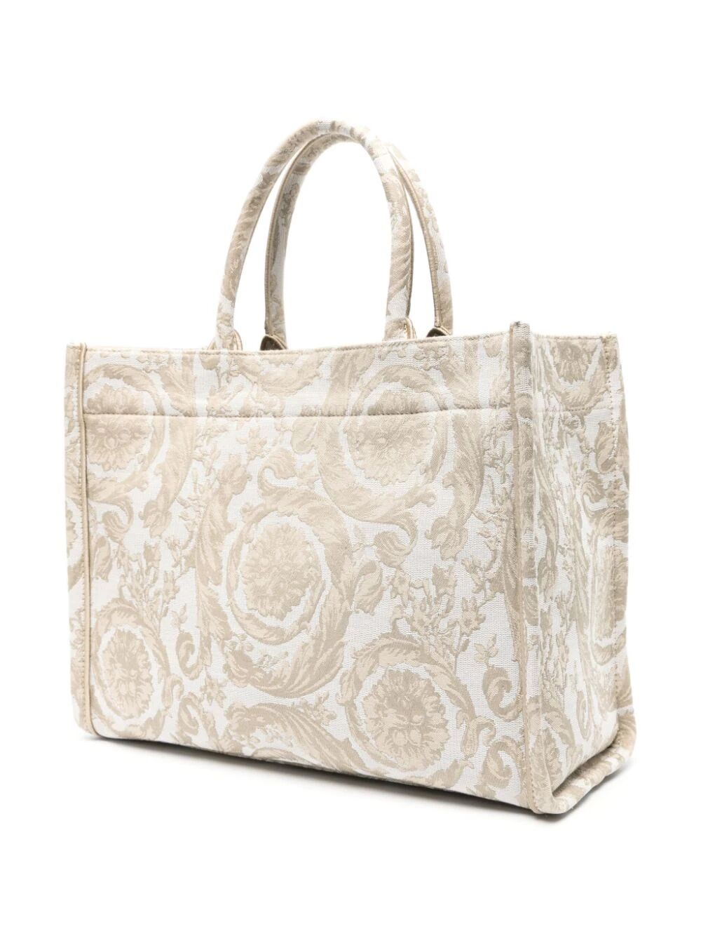 Large Tote Embroidery Jacquard