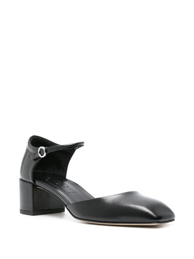 Magda Nappa Leather Black Shoes