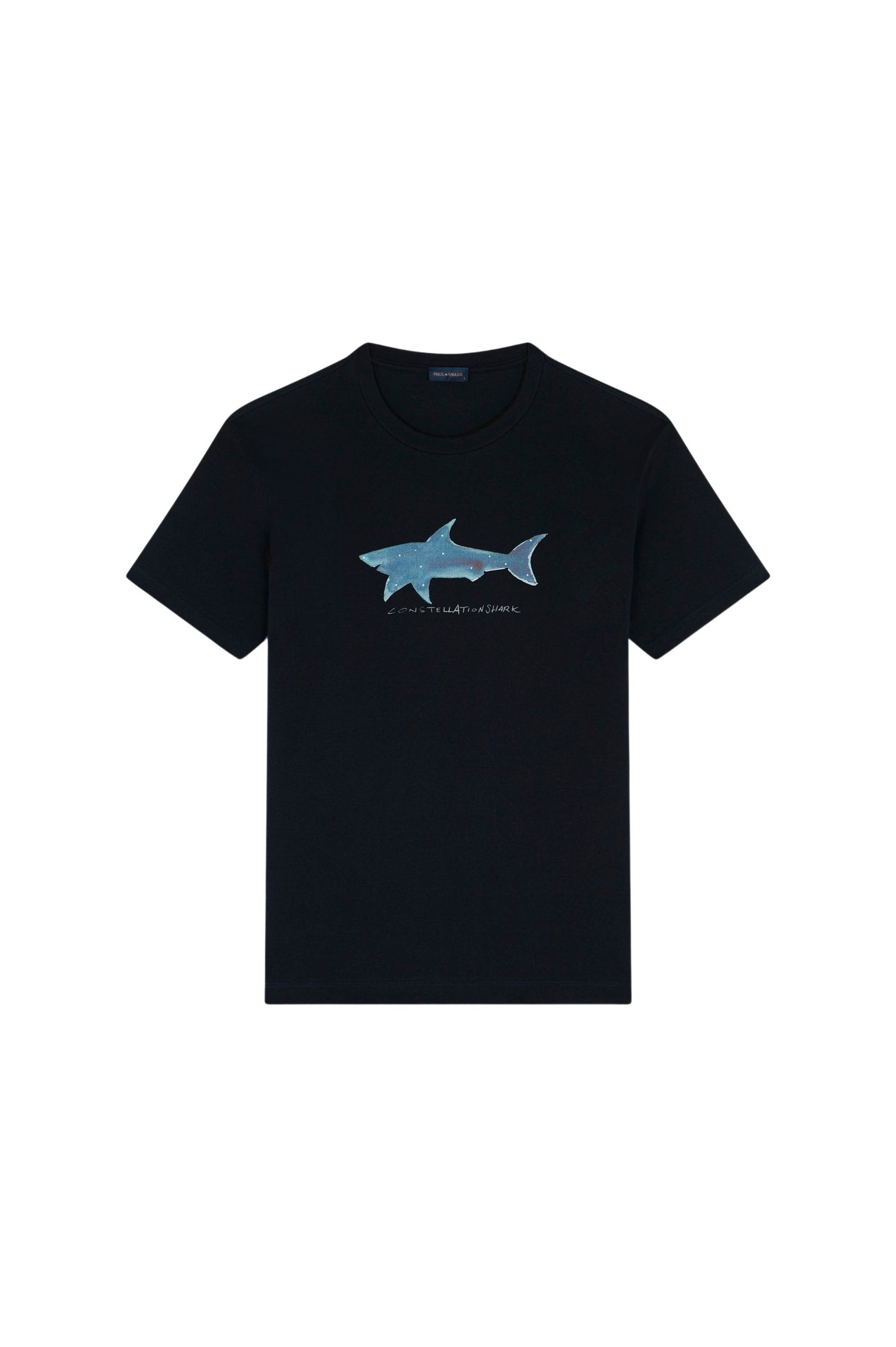 T-shirt In Jersey Di Cotone Con Stampa Shark