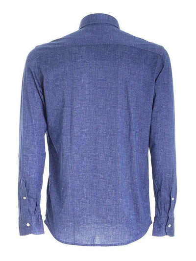 Camicia Blu Melange
