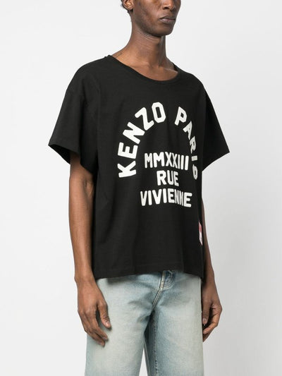T-shirt Rue Vivienne Con Stampa Logo