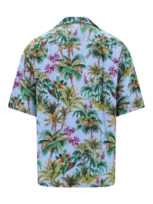 Camicia Con Stampa Hawaii