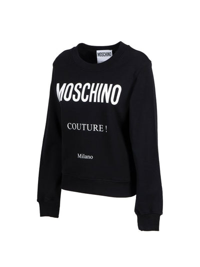 Felpa Con Etichetta Moschino Couture