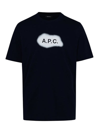 T-shirt Albert In Cotone Blu