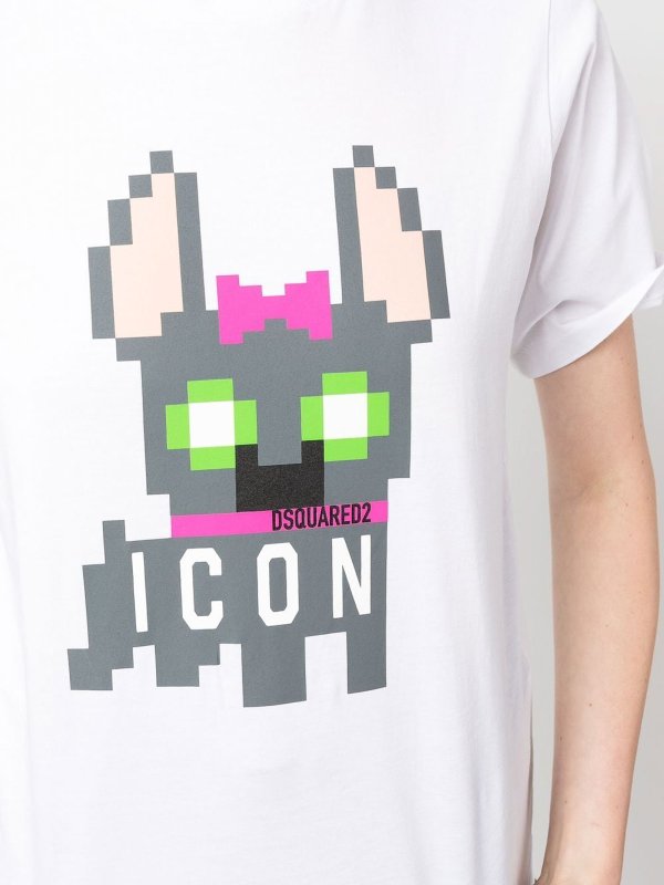 T-shirt Con Icona Hilde
