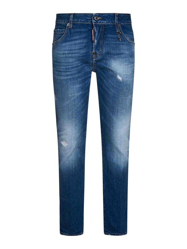 Jeans Con Fascino Blu Sbiadito