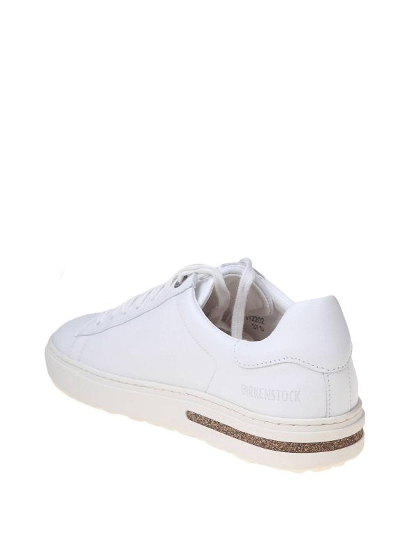 Sneakers Bend Low In Pelle Colore Bianco
