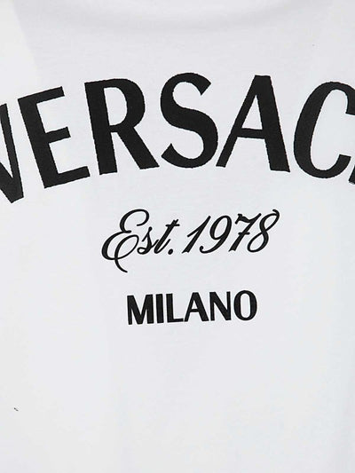 T-shirt Con Stampa Timbro Milano