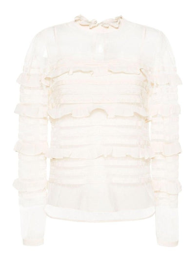 Blusa In Pizzo Floreale