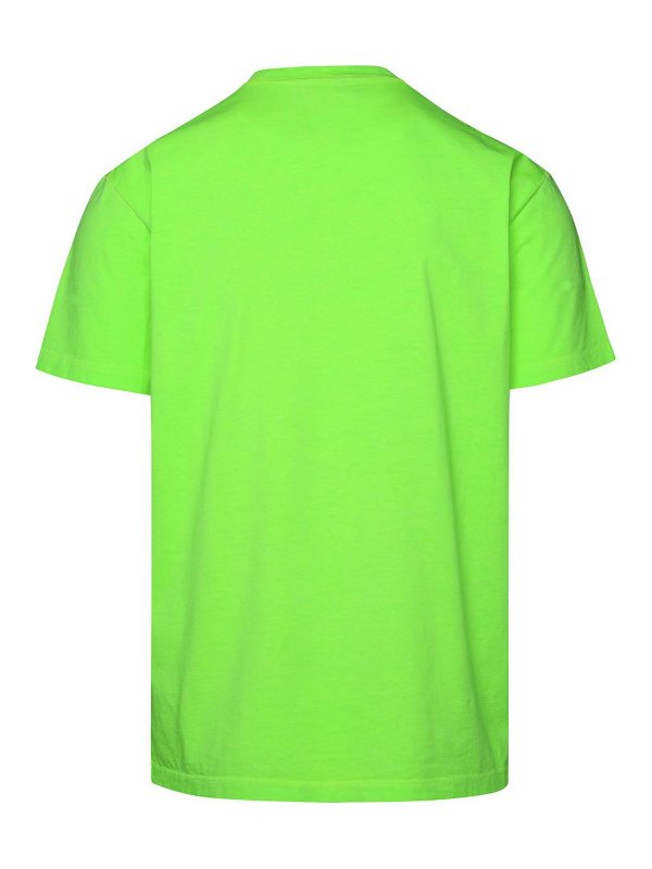 T-shirt In Cotone Verde