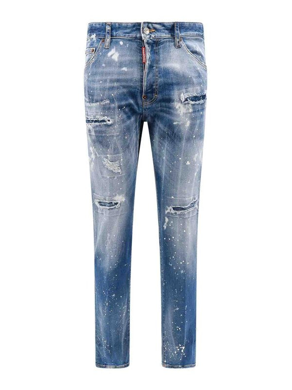 Jeans In Cotone Elasticizzato