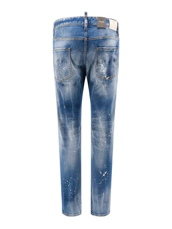 Jeans In Cotone Elasticizzato