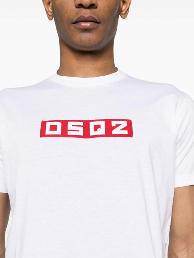 T-shirt Con Applicazione Logo Dsq2