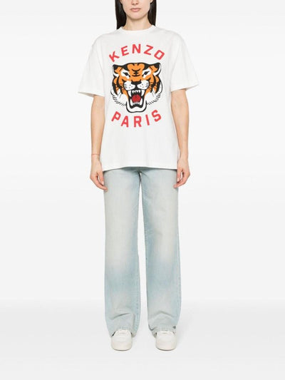 T-shirt Con Stampa Tigre