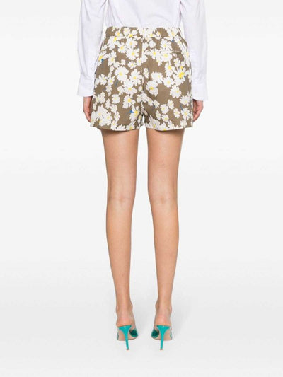Shorts Con Stampa Floreale
