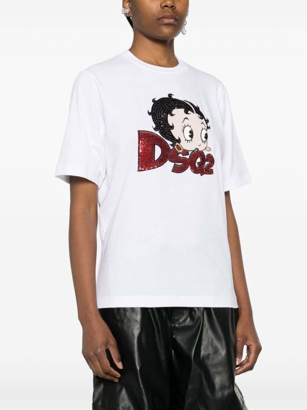 T-shirt In Cotone Betty Boop