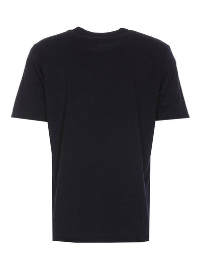 T-shirt Blu Total Eclipse Girocollo Davanti